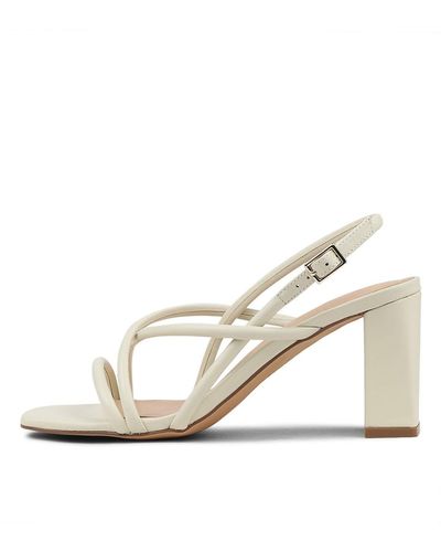 Nude Kylie Nu Leather Sandals - Natural