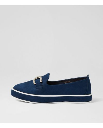 LAGUNA QUAYS Natyia Lq Microsuede Shoes - Blue