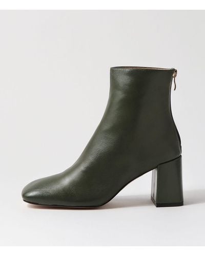 MOLLINI Tems Mo Leather Boots - Green