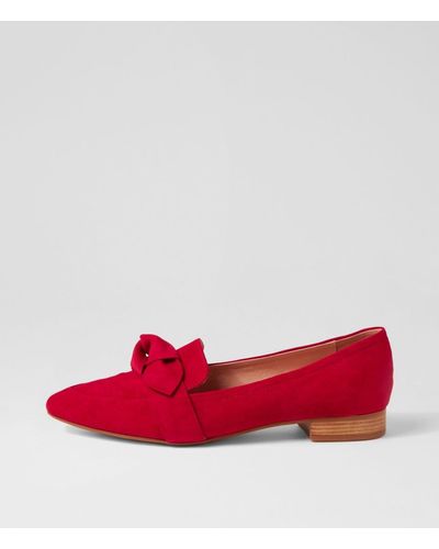 Diana Ferrari Deez Df Suede Shoes - Red