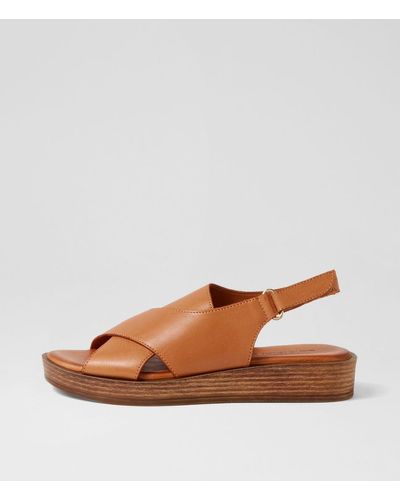 Diana Ferrari Anett Df Leather Sandals - Brown