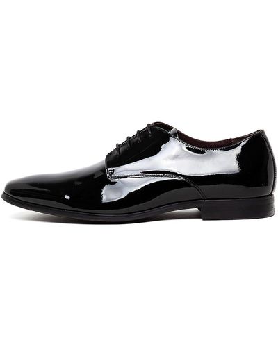 Julius Marlow Jet Patent Leather Shoes - Black