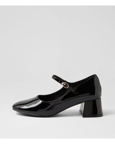 Verali Kenna Ve Patent Pu Shoes - Black