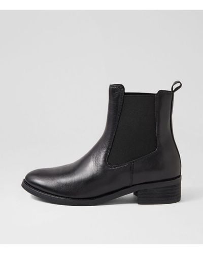 Diana Ferrari Peetah Df Leather Boots - Black