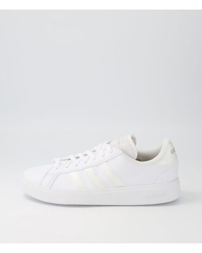 adidas Grand Court 2.0 W Ad White Pink Bright Red Sneakers | Lyst Australia