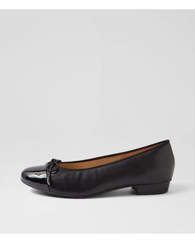 Ara Bari 21 Ar Patent Leather Shoes - Black