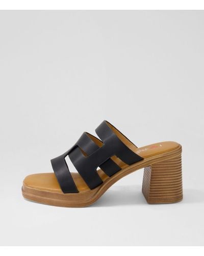I LOVE BILLY Rhonnie Il Smooth Sandals - Brown