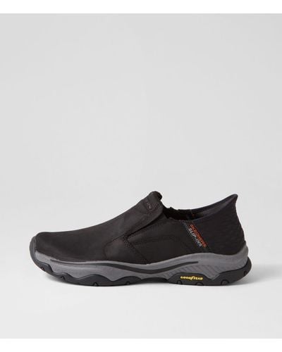 Skechers 204847 Craster Lanigan Sk Leather Shoes - Black