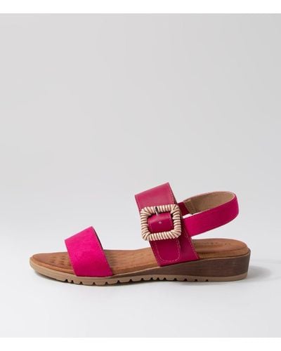LAGUNA QUAYS Matisse Lq Microsuede Smooth Sandals - Pink