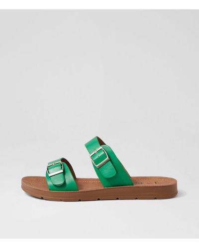 I LOVE BILLY Melton Il Smooth Sandals - Green