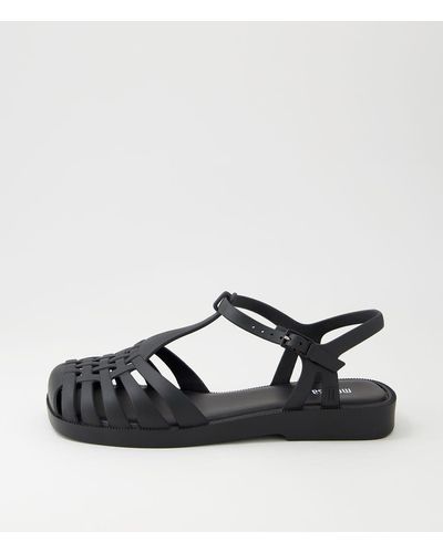 Melissa Aranha Quadrada My Pvc Sandals - Black