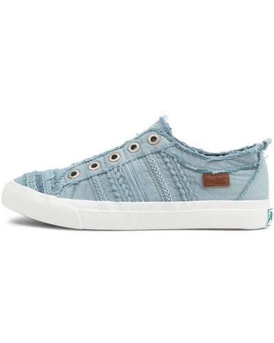 Blowfish Parlane Bw Canvas Trainers - Blue