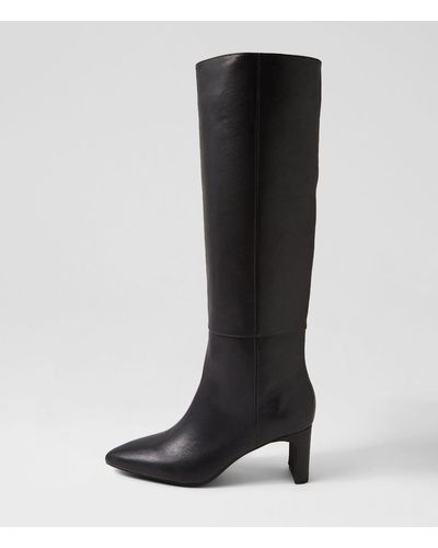 Sol Sana Sinna Ss Leather Boots - Black