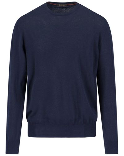 Loro Piana 'cash Light' Sweater - Blue