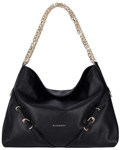 Givenchy Medium Shoulder Bag "voyou" - Black