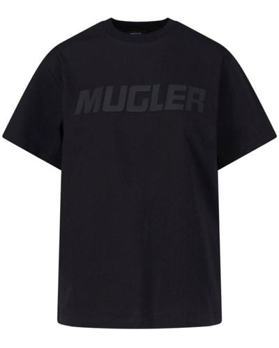 Mugler Logo T-Shirt - Black