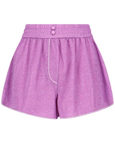 Oséree 'lumiére' Shorts - Purple