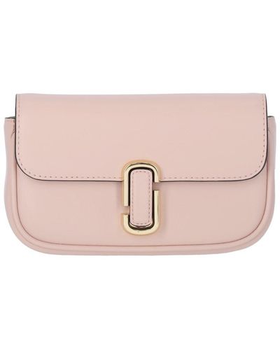 Marc Jacobs Mini Crossbody Bag "j Marc" - Pink