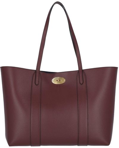 Mulberry 'bayswater' Tote Bag - Purple