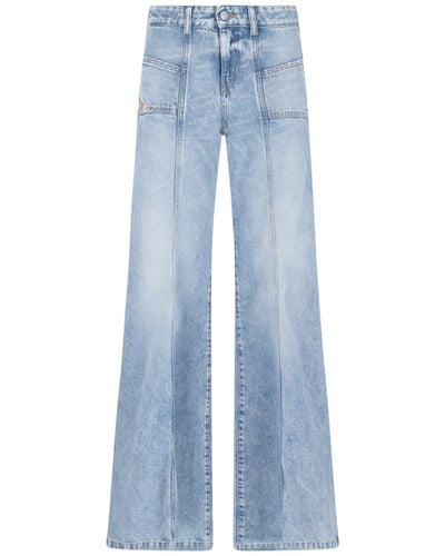 DIESEL 'd-akii' Bootcut Jeans - Blue