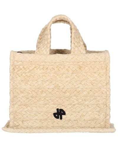 Patou Small Handbag "jp" - Natural