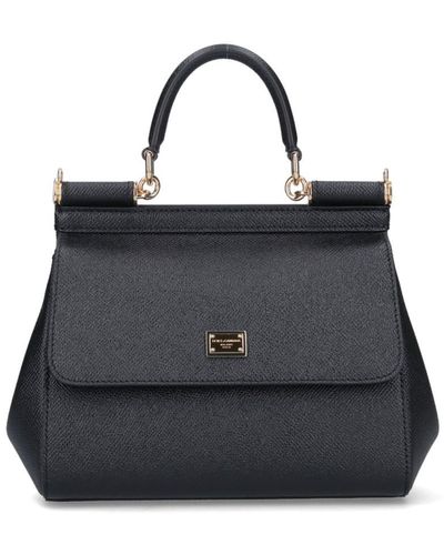 Dolce & Gabbana Small "sicily" Bag - Black