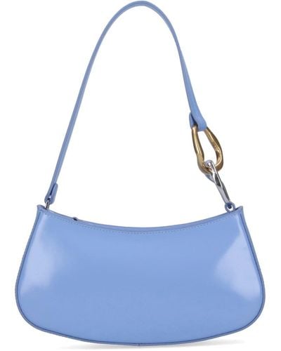 STAUD Mini "ollie" Shoulder Bag - Blue