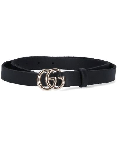 Gucci Thin Belt - Black