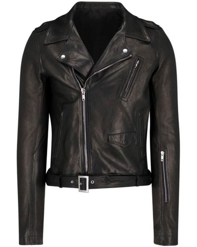 Rick Owens 'luke Stooges' Jacket - Black