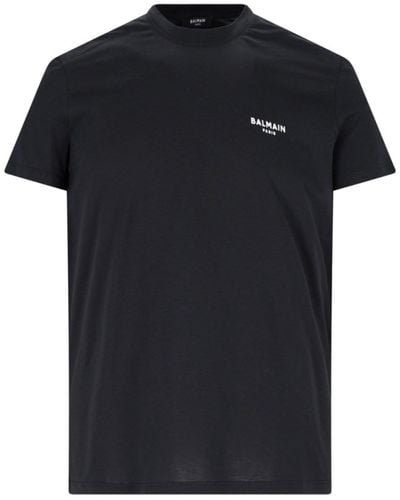Balmain T-Shirt Logo - Nero