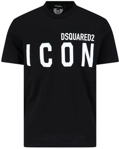 DSquared² 'icon' T-shirt - Black