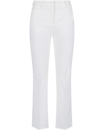 Incotex Slim Trousers - White