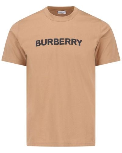 Burberry T-Shirt Logo - Neutro