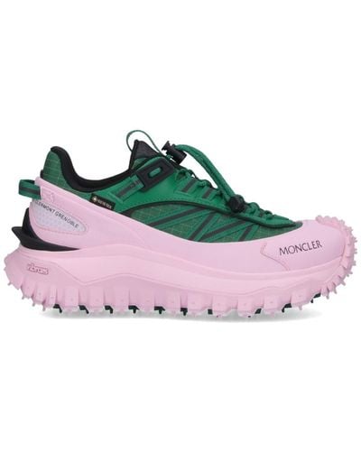 Moncler Trailgrip Gtx Bi-Colour Low Top Sneakers - Multicolor