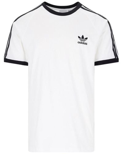 adidas T-Shirt "Adicolor Classics 3-Stripes" - Bianco