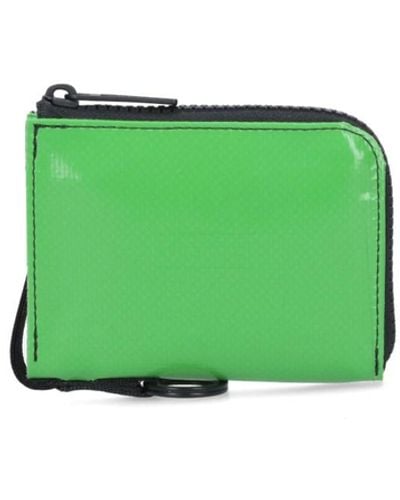 Freitag Medium Zipper Wallet "parker" - Green