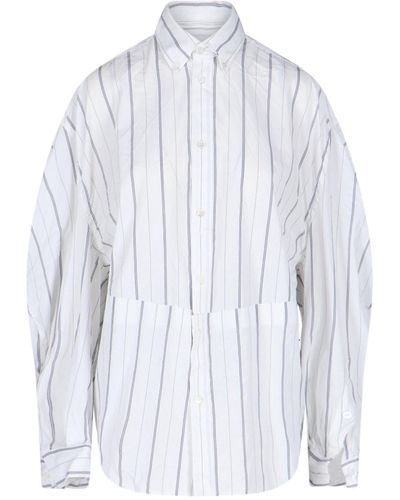 Balenciaga Camicia "Swing" - Bianco