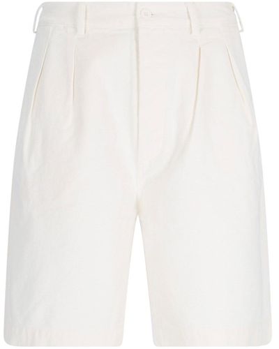 sunflower Basic Bermuda Shorts - White