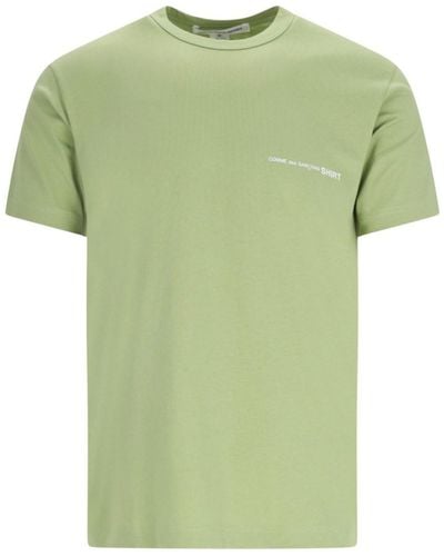 Comme des Garçons T-Shirt Logo - Verde
