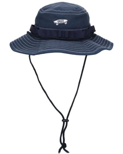 Vans Hat With Drawstring - Blue