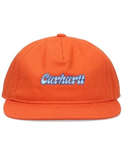 Carhartt Liquid Script Baseball Cap - Orange