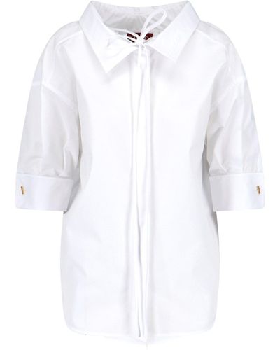Gucci Bow Detail Shirt - White