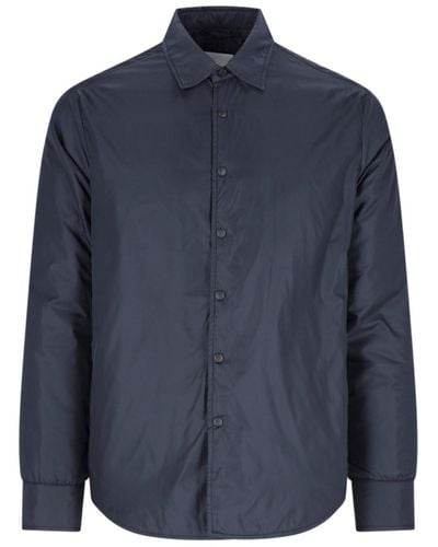 Aspesi 'glue' Shirt Jacket - Blue