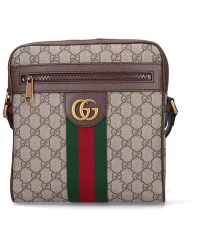 Gucci Small 'ophidia' Shoulder Bag - White
