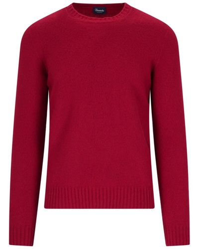 Drumohr Classic Sweater - Red