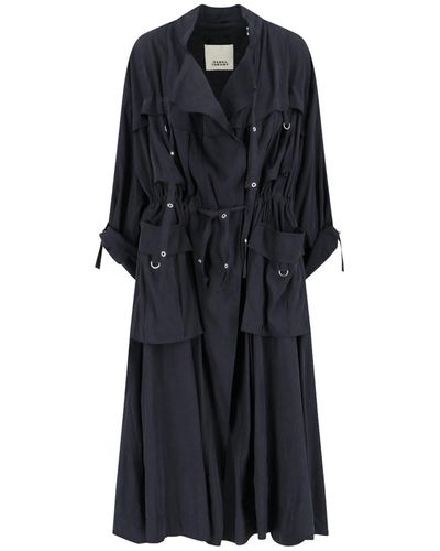 Isabel Marant 'garance' Coat - Black