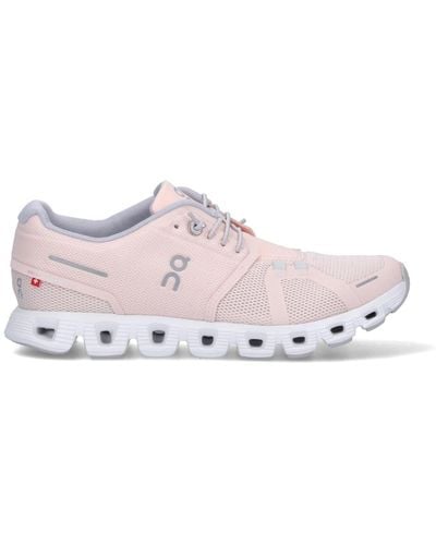 On Shoes Sneakers "Cloud 5" - Rosa