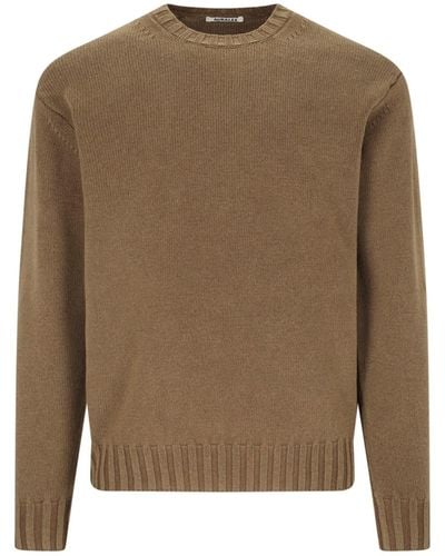 AURALEE Wool Sweater - Natural