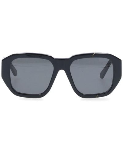 Facehide 'broken Cosmo' Sunglasses - Blue