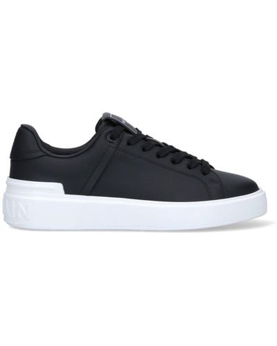 Balmain B-Court Sneakers - Black